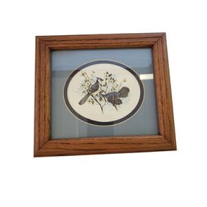 Framed Blue Jay Wall Hanging